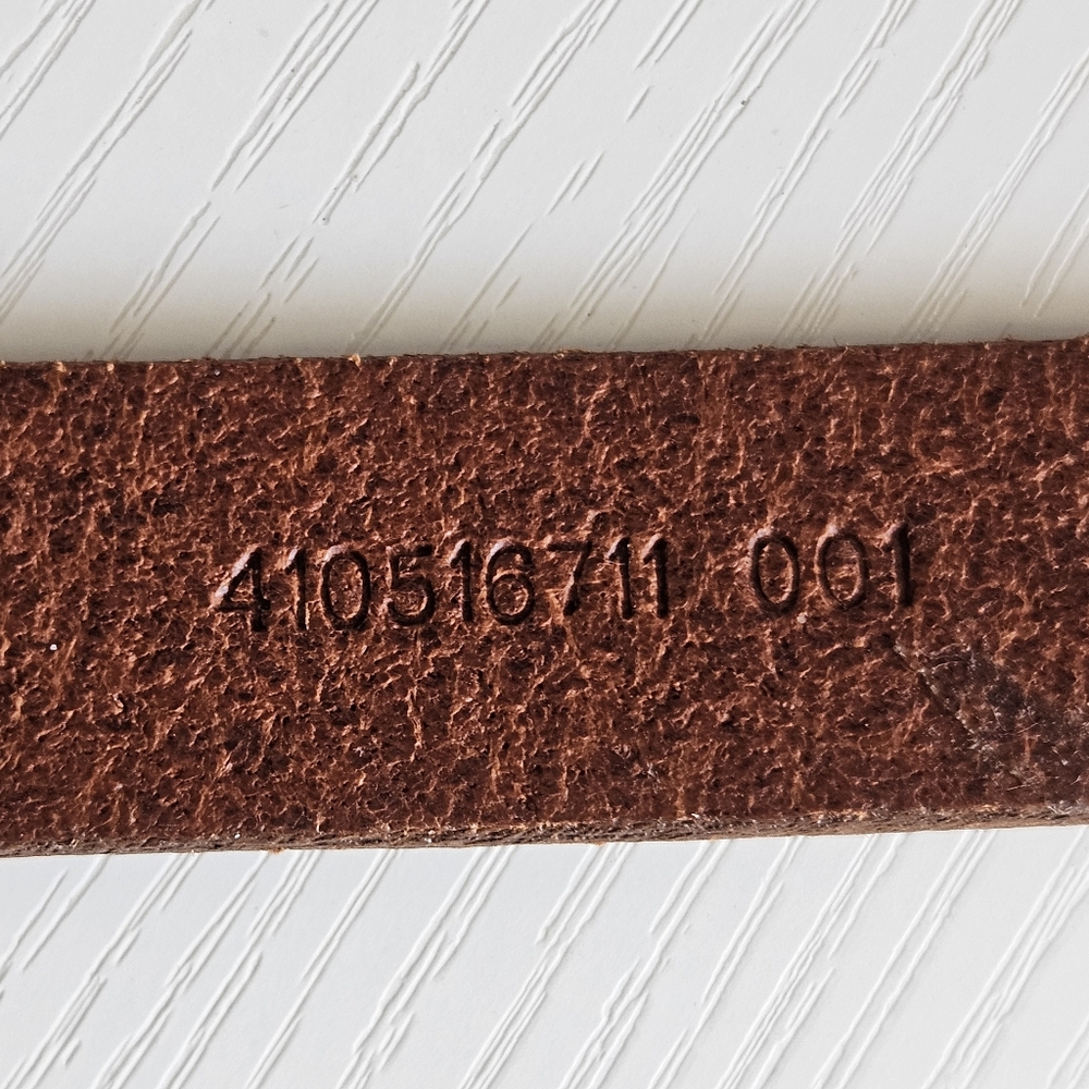 RL COLLECTION Wood Saddle Belt - Picture 9 of 13